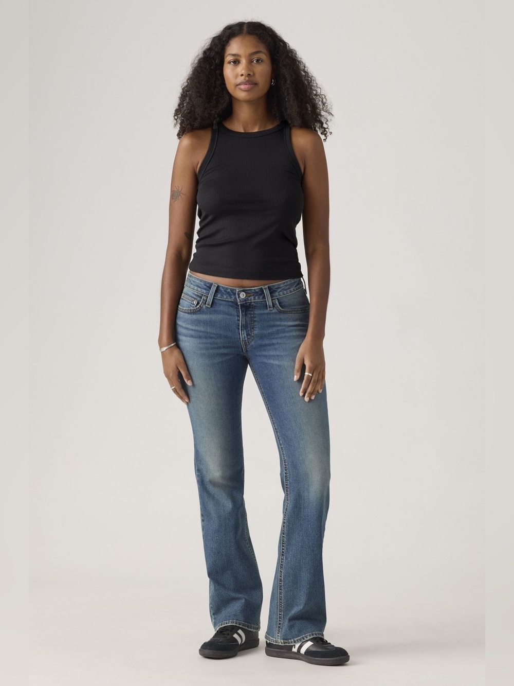 Levi’s Superlow Bootcut Women's Jeans  Y2K Show On The Road Bling Deadstock